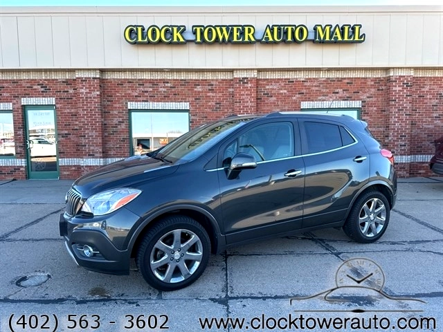 2016 Buick Encore  Encore in front of Clock Tower Mall Used car business