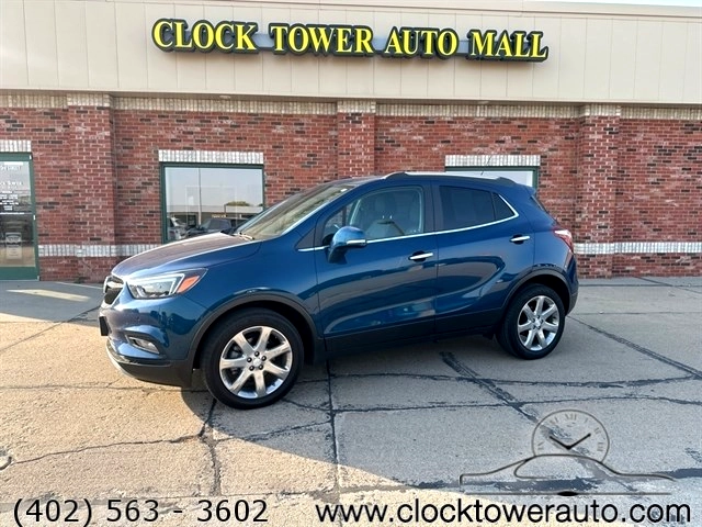 2019 Buick Encore  Encore in front of Clock Tower Mall Used car business