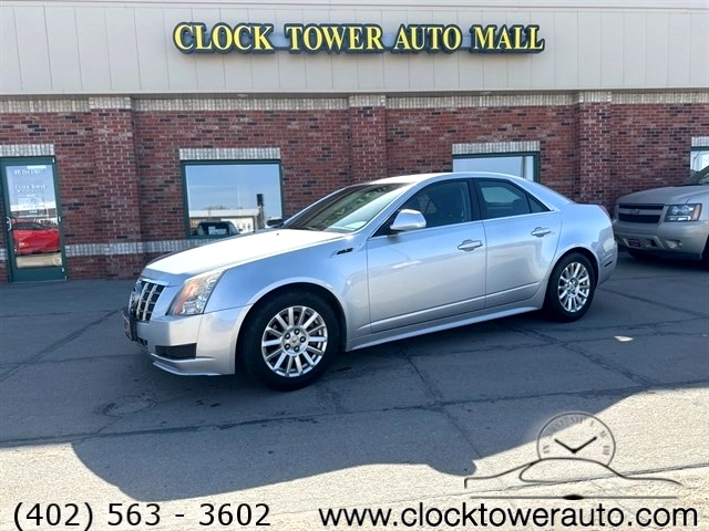 2012 Cadillac CTS Sedan  CTS Sedan in front of Clock Tower Mall Used car business