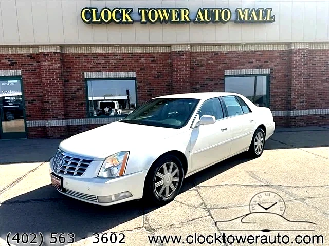 2008 Cadillac DTS  DTS in front of Clock Tower Mall Used car business