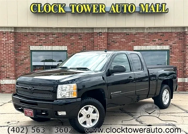 2011 Chevrolet Silverado  Silverado in front of Clock Tower Mall Used car business