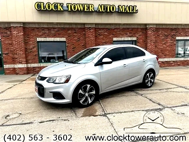 2017 Chevrolet Sonic  Sonic in front of Clock Tower Mall Used car business