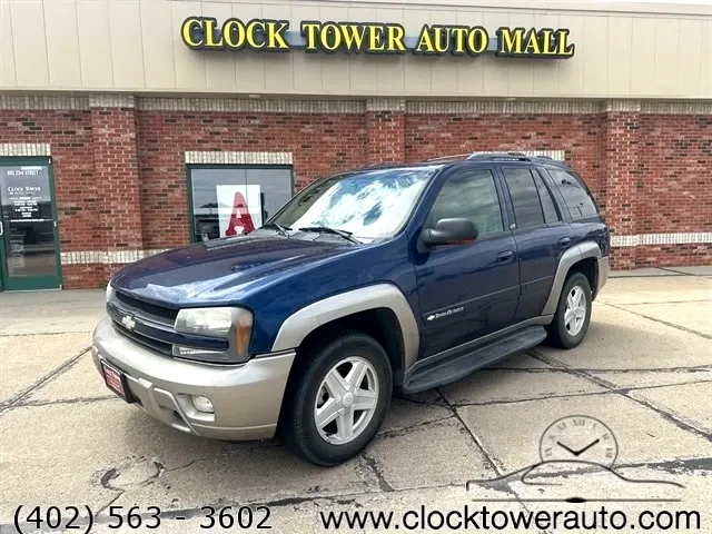 2003 Chevrolet TrailBlazer  TrailBlazer in front of Clock Tower Mall Used car business