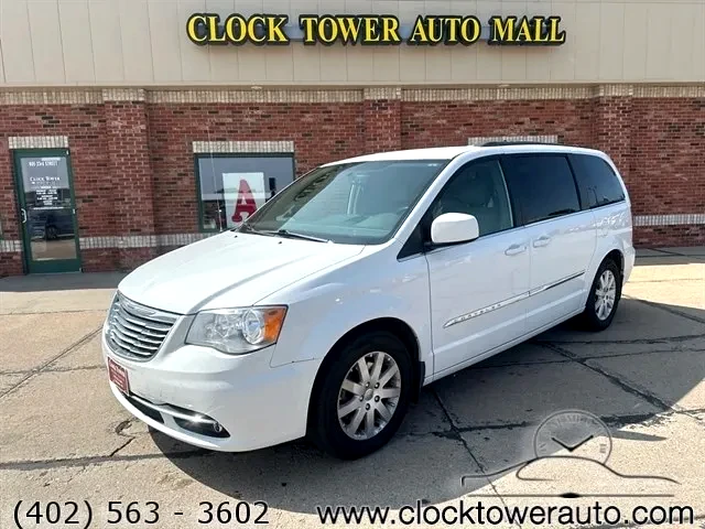 2015 Chrysler Town & Country  Town & Country in front of Clock Tower Mall Used car business