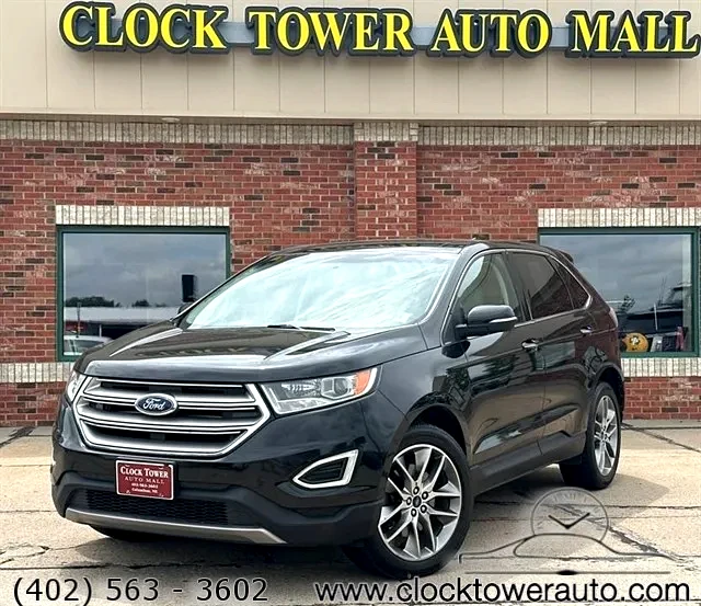 2015 Ford Edge  Edge in front of Clock Tower Mall Used car business