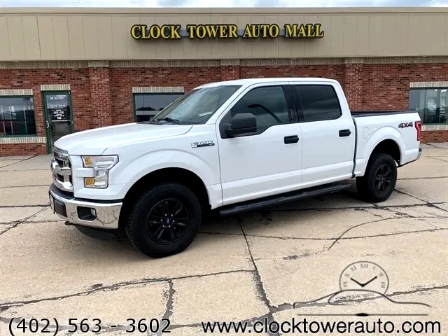 2015 Ford F-150  F-150 in front of Clock Tower Mall Used car business