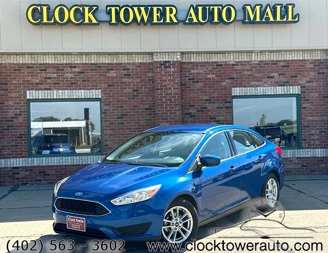 2018 Ford Focus  Focus in front of Clock Tower Mall Used car business