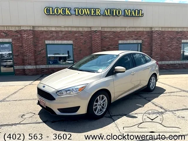 2018 Ford Focus  Focus in front of Clock Tower Mall Used car business
