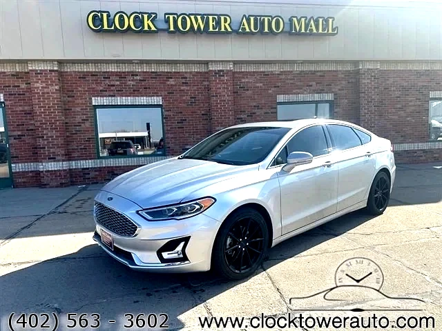2019 Ford Fusion  Fusion in front of Clock Tower Mall Used car business