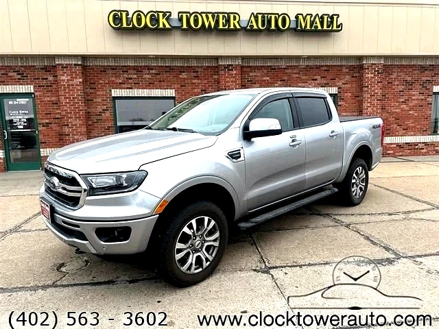 2022 Ford Ranger  Ranger in front of Clock Tower Mall Used car business