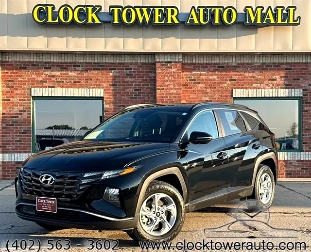 2023 Hyundai Tucson  Tucson in front of Clock Tower Mall Used car business