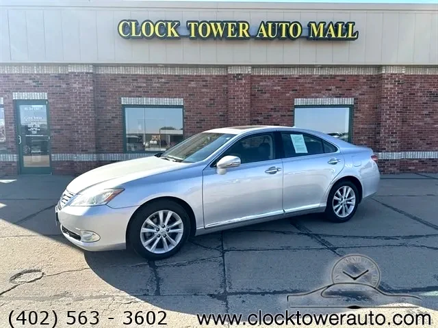 2011 Lexus ES  ES in front of Clock Tower Mall Used car business