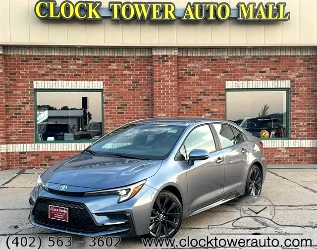 2024 Toyota Corolla  Corolla in front of Clock Tower Mall Used car business