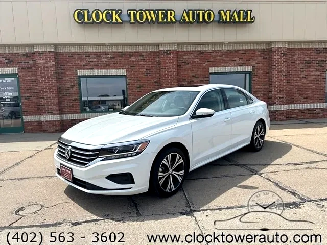 2021 Volkswagen Passat  Passat in front of Clock Tower Mall Used car business